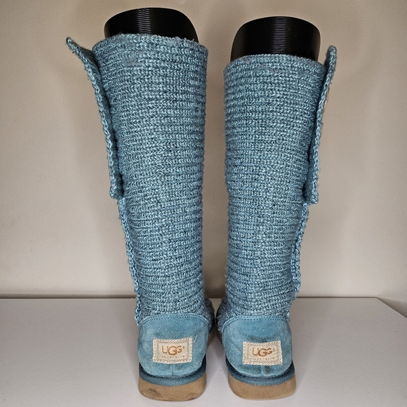 Ugg Women's Shoes Classic Cardy Knit Ugg Boots - Picture 4 of 16
